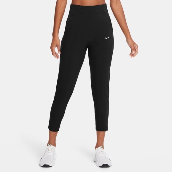 - NIKE WOMEN'S DRI-FIT Black Training Pants - Picture 1 of 10